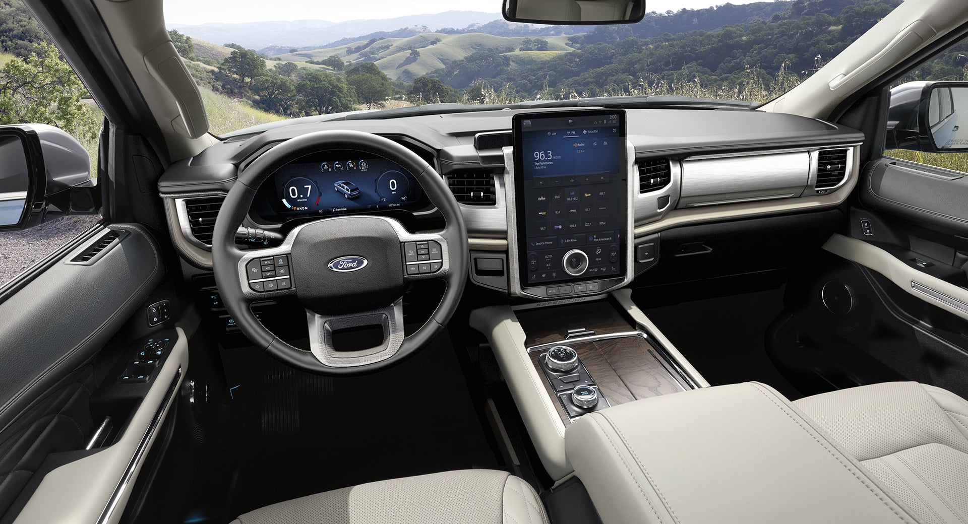 new Ford Expedition interior