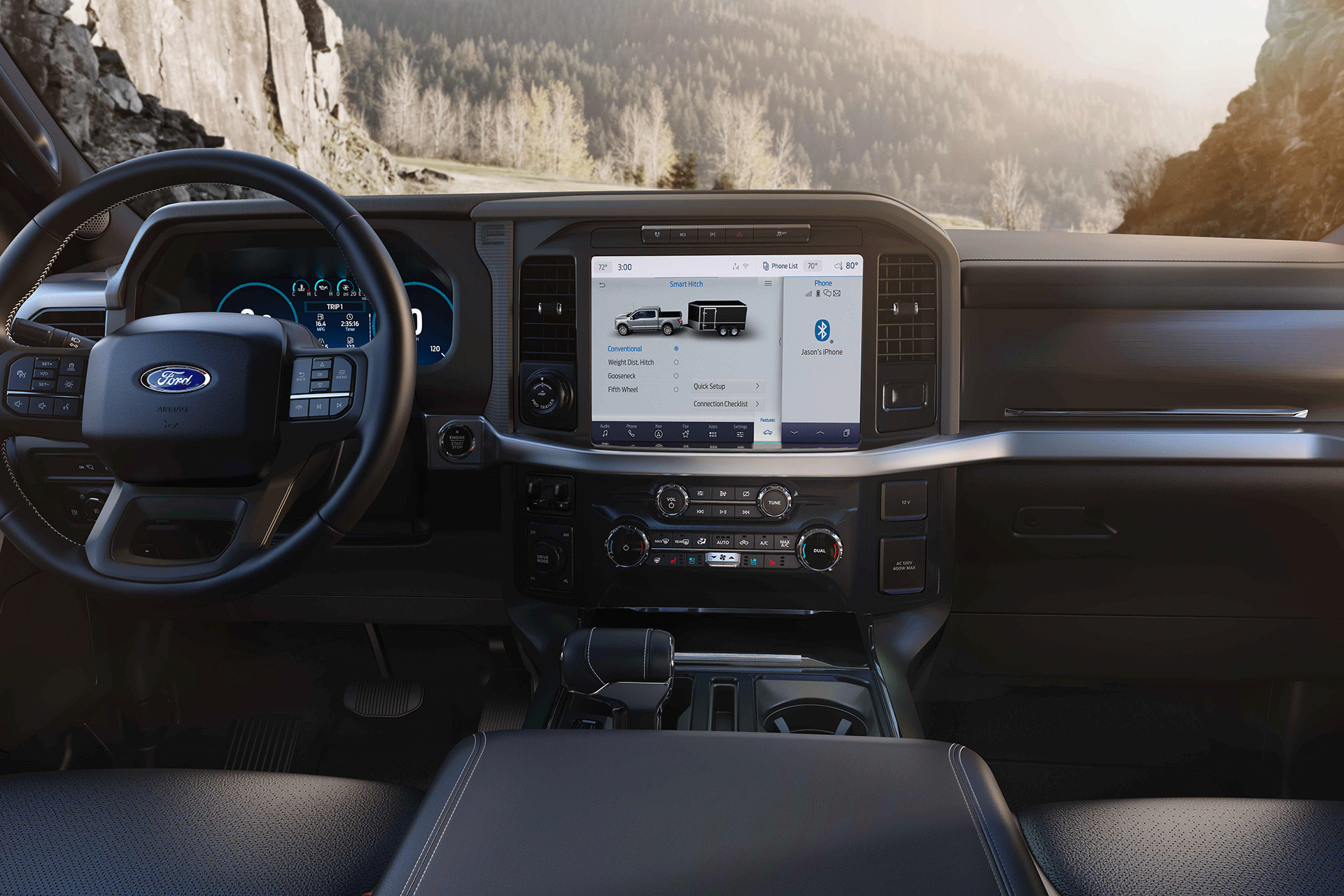 a look inside the 2025 Ford F-150 in Austin